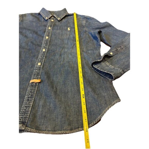 POLO RALPH LAUREN CUSTOM FIT SHIRT XL - Picture 3 of 4